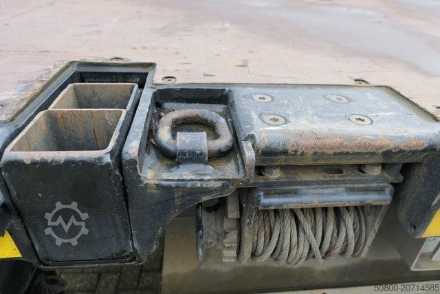 Auflieger mit Arbeitsbühne KRONE SDP 27, Container, Rungen, 2x Lift, Multi-Lock