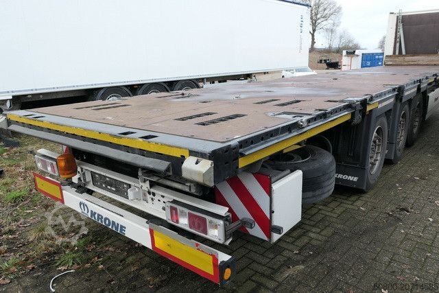 Auflieger mit Arbeitsbühne KRONE SDP 27, Container, Rungen, 2x Lift, Multi-Lock