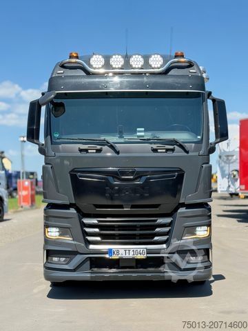 Standard SZM MAN 18.580 LL SA, Voll- Luft Federung, Kipphydraulik