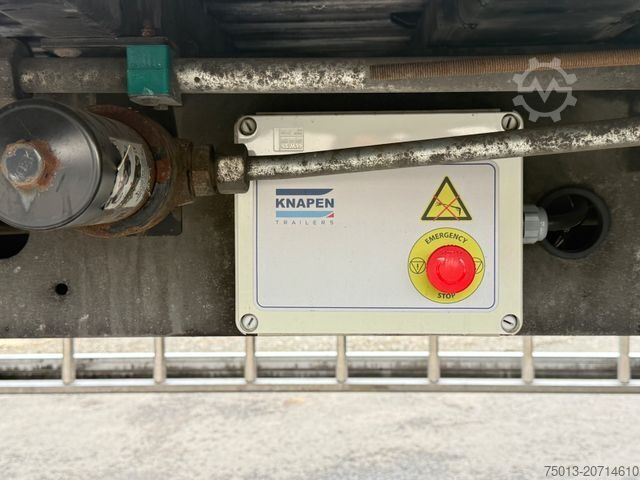 Auflieger mit Walkingfloor KNAPEN 92 cbm, Liftachse, 10 mm, MIETEN?