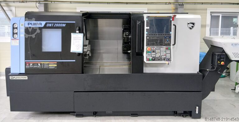 C AXIS 10 INCH CNC LATHE DN Solutions PUMA DNT2600M