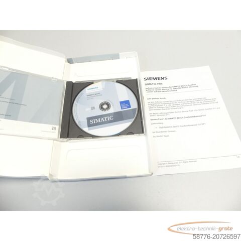 Component Siemens EWK-SUS1146011 Software SUS WinCC Comfort / Advanced SN: SVPB81034215
