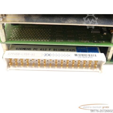Component Siemens Simatic S5 CP580 6ES5580-3UA12 Baugruppe Version 1