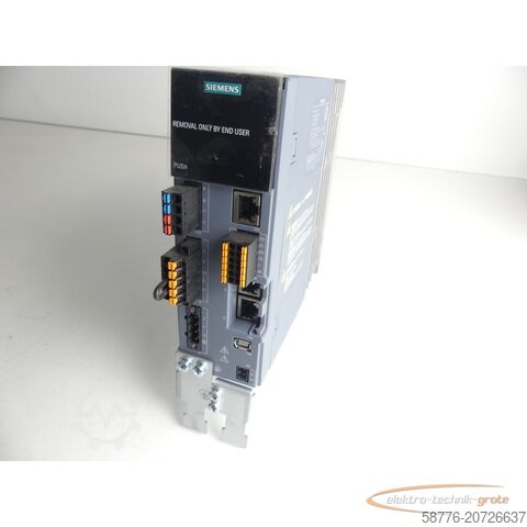 Component Siemens Sinamics S210 6SL3210-5HB10-4UF0 Umrichter SN:ZVM4XVM009141 0,4kW 240V~-ungebr.-