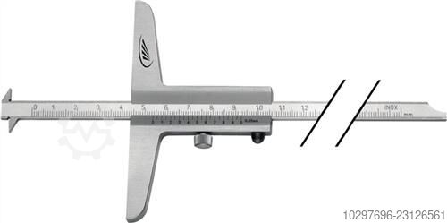 Depth gauge caliper 200mm - 1 pc HELIOS PREISSER 