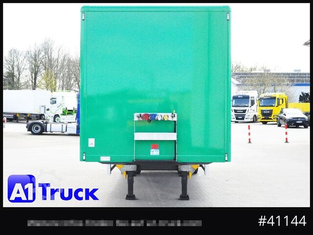 Box semitrailer SPIER SGL 110, City, 1 Achs, LBW 3 Tonnen, TÜV 04/2027