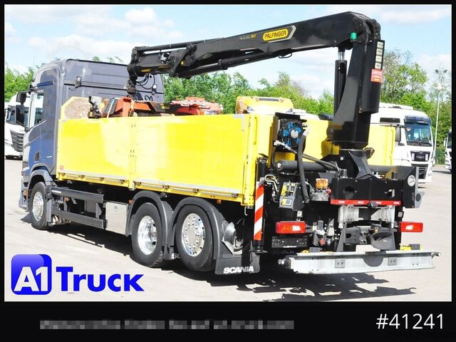 Truck mounted crane SCANIA R500, Palfinger PK 22001, Funk Navi Alu Leder Vollluft