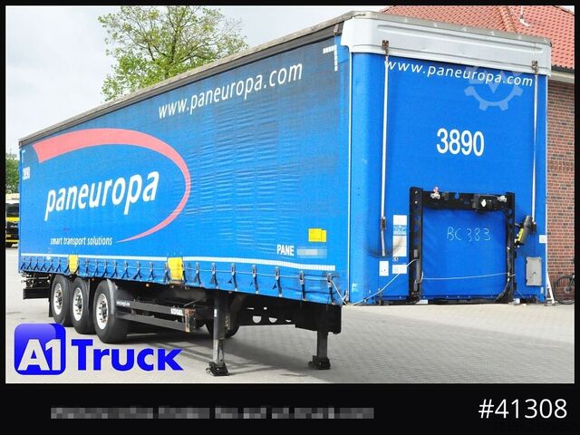 Open semitrailer with tarp KOEGEL S 24 Tautliner, Code XL, BPW,  1 Vorbesitzer, VDI 2700