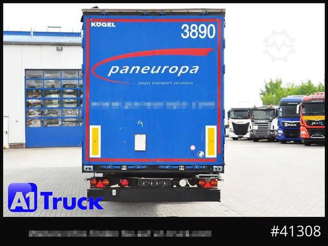Open semitrailer with tarp KOEGEL S 24 Tautliner, Code XL, BPW,  1 Vorbesitzer, VDI 2700