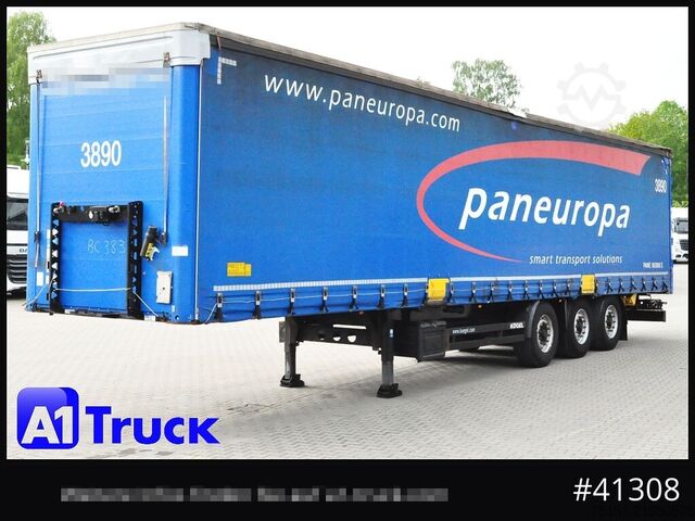 Open semitrailer with tarp KOEGEL S 24 Tautliner, Code XL, BPW,  1 Vorbesitzer, VDI 2700