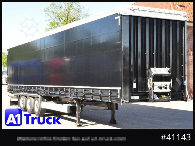 Open semitrailer with tarp KRONE SD, Tautliner, neue Plane, 1 Vorbesitzer, 239.970km
