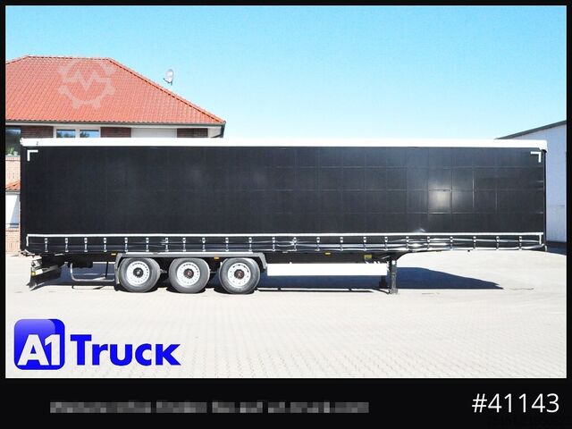 Open semitrailer with tarp KRONE SD, Tautliner, neue Plane, 1 Vorbesitzer, 239.970km