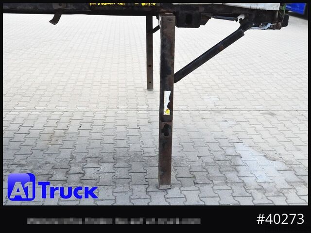 Swap body with flatbed & tarp KOEGEL 7.45  BDF Wechselbrücke, Schiebeplane