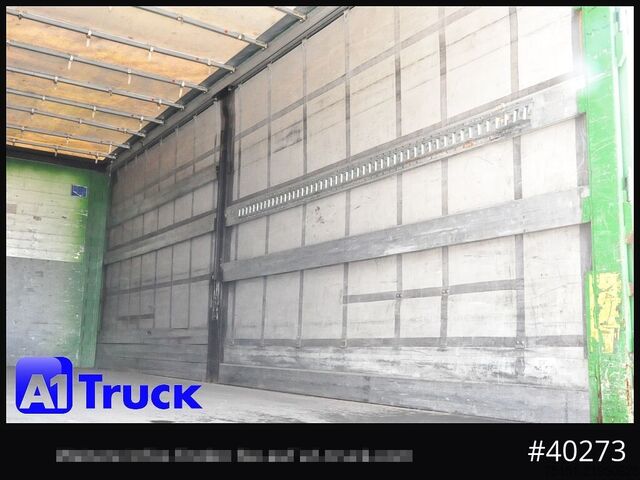 Swap body with flatbed & tarp KOEGEL 7.45  BDF Wechselbrücke, Schiebeplane