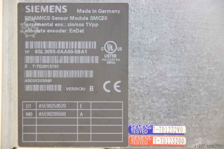 Sensor Module Siemens SMC20 6SL3055-0AA00-5BA1