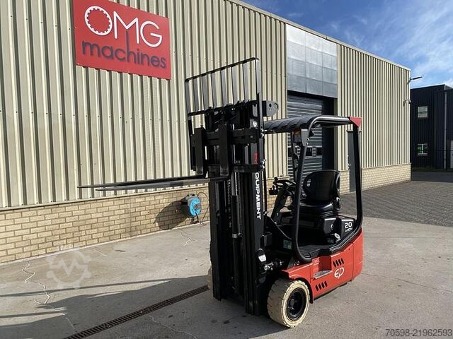 2021 EP CPD20L2, Heftruck, 2 ton, Lithium accu EP CPD20L2, Heftruck, 2 ton, Lithium accu