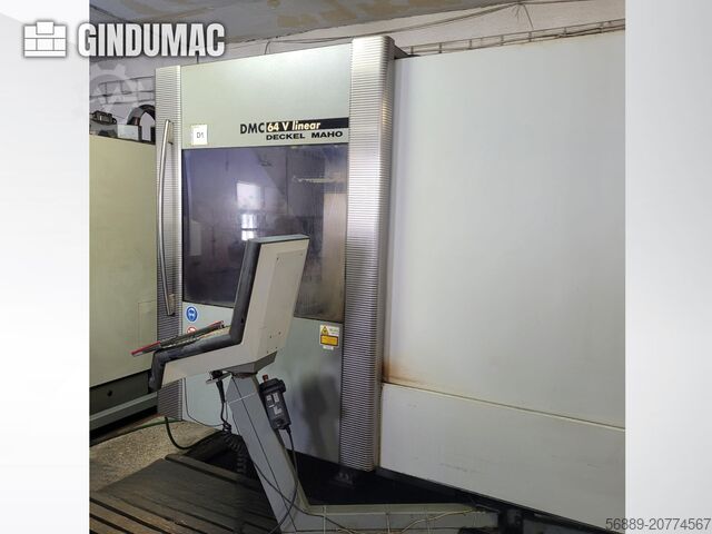 VERTIKALES BEARBEITUNGSZENTRUM DMG DECKEL MAHO DMC 64 V linear