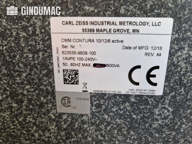Koordinatenmessmaschine (CMM) ZEISS Contura 10/12/6