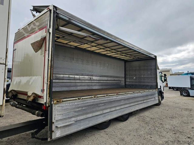 Beverage truck SCANIA P400 mit Orten Schwenkwand und Orten Schwenkwand