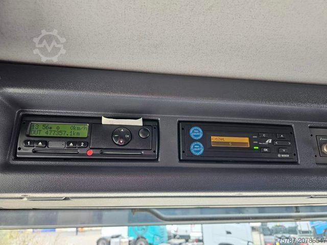 Beverage truck SCANIA P400 mit Orten Schwenkwand und Orten Schwenkwand