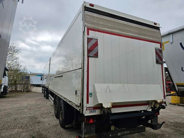 Beverage truck SCANIA P400 mit Orten Schwenkwand und Orten Schwenkwand