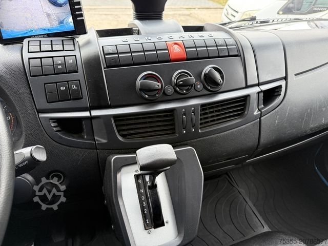 Box truck IVECO EC ML120E21/P CNG Erdgas Klima 7,2m Koff LBW+Tür