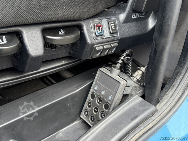 Box truck IVECO EC ML120E21/P CNG Erdgas Klima 7,2m Koff LBW+Tür