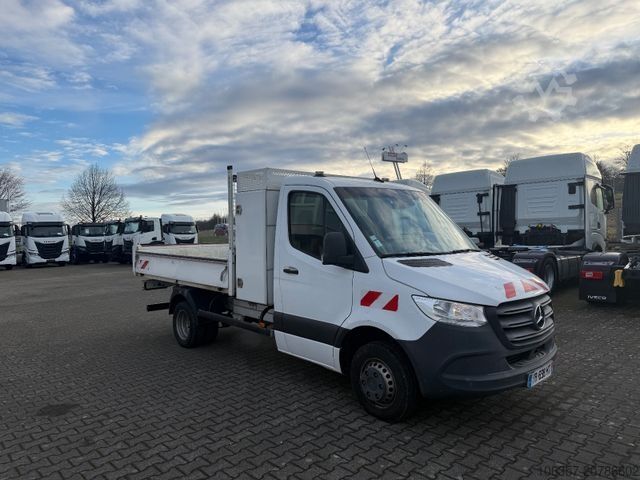 Transporter mit Kipper MERCEDES-BENZ Sprinter Kipper 514 CDI mit Werkzeubox 3500kg