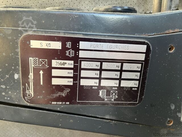 Seitenstapler Linde S40