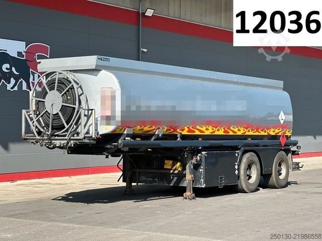 Tanker semitrailer  WILLIG 4 Kammern Tanker/Diesel/TRIDEC/SENING 33