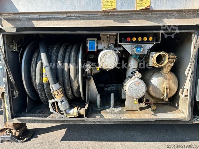 Tanker semitrailer  WILLIG 4 Kammern Tanker/Diesel/TRIDEC/SENING 33