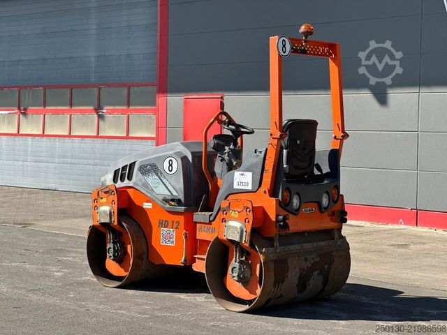 Single drum roller HAMM HD12 VV Walze
