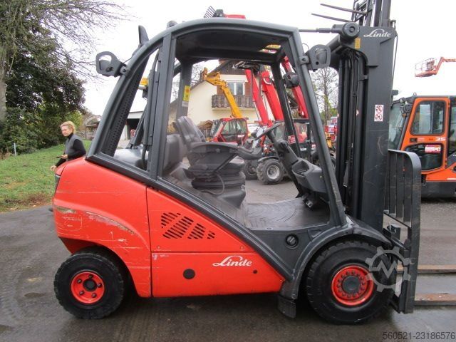Diesel Forklift Linde H30D-01 - Triplex-Freihub + Seitenschieber