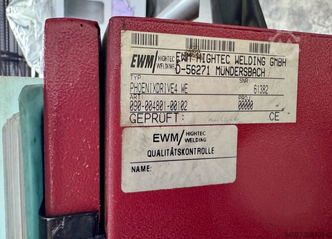 Schweißgerät MIG/MAG EVM Phoenix 500 TG Expert