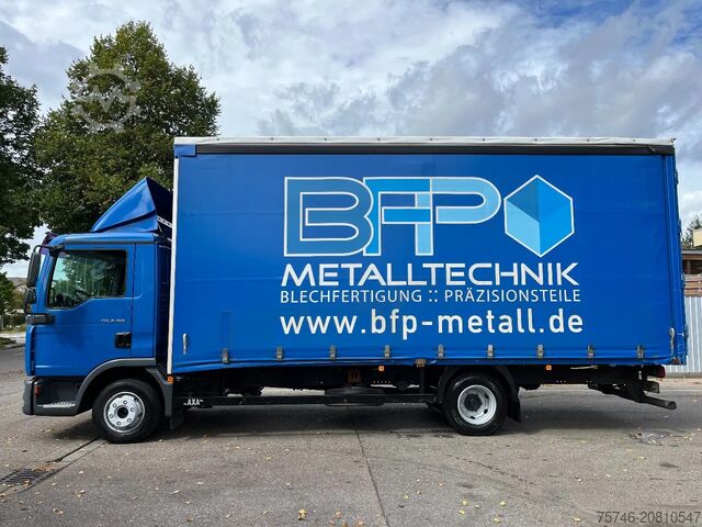 Plane MAN TGL 8.180 BL *Pritsche/Plane*Tautliner*Klima*
