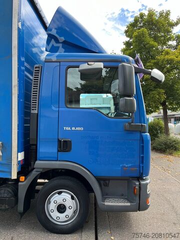 Plane MAN TGL 8.180 BL *Pritsche/Plane*Tautliner*Klima*