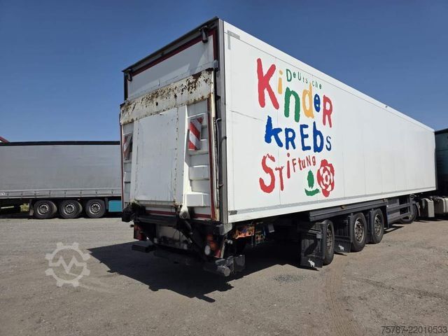 Reefer semitrailer SCHMITZ CARGOBULL Tiefkühler, 3 Kammern, Lenkachse, Carrier Vector