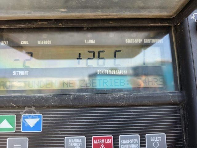 Reefer semitrailer SCHMITZ CARGOBULL Tiefkühler, 3 Kammern, Lenkachse, Carrier Vector