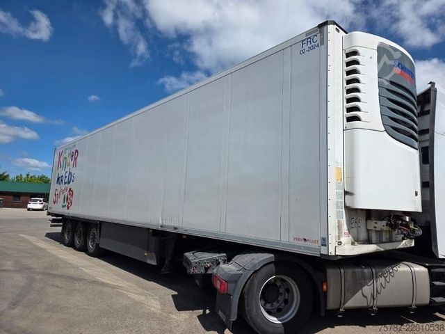 Reefer semitrailer SCHMITZ CARGOBULL Doppelkstock Tiefkühler, SKO, Wartungsvertrag