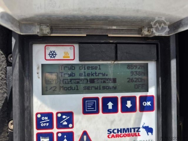 Reefer semitrailer SCHMITZ CARGOBULL Doppelkstock Tiefkühler, SKO, Wartungsvertrag