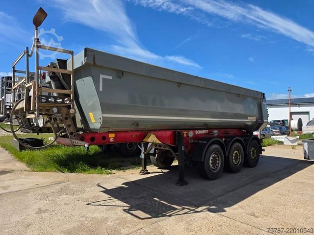 Tipper semitrailer SCHMITZ CARGOBULL ca. 26 cbm Hlabrund Hinterkipper, Lift
