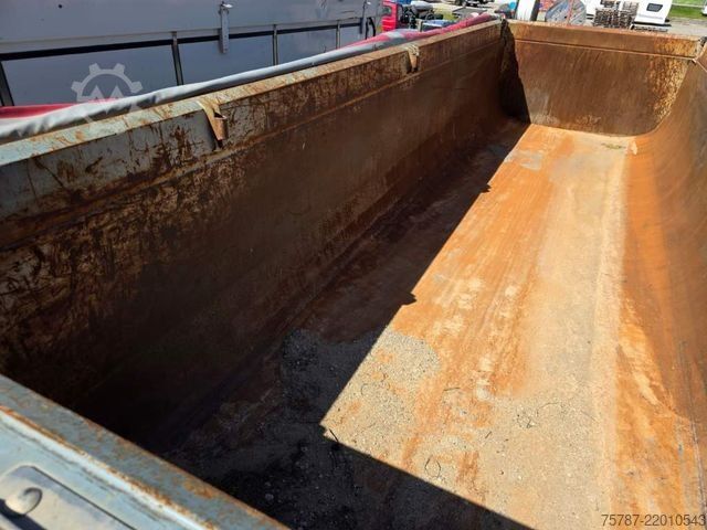 Tipper semitrailer SCHMITZ CARGOBULL ca. 26 cbm Hlabrund Hinterkipper, Lift