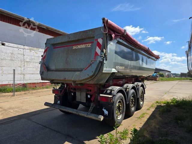 Tipper semitrailer SCHMITZ CARGOBULL ca. 26 cbm Hlabrund Hinterkipper, Lift