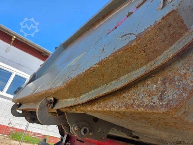Tipper semitrailer SCHMITZ CARGOBULL ca. 26 cbm Hlabrund Hinterkipper, Lift