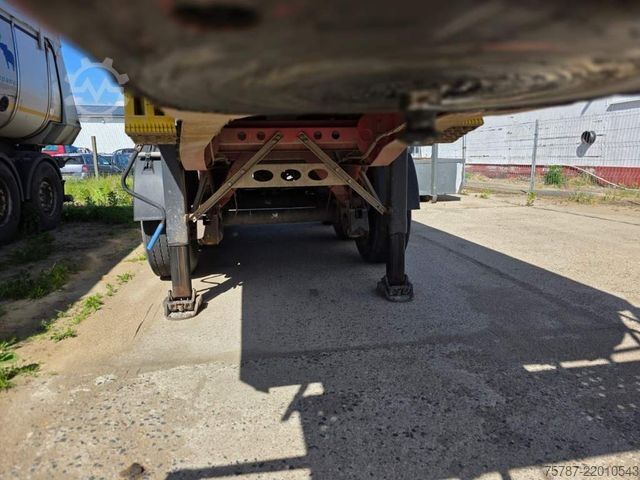 Tipper semitrailer SCHMITZ CARGOBULL ca. 26 cbm Hlabrund Hinterkipper, Lift