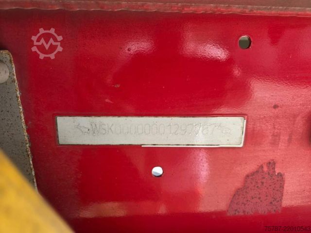 Tipper semitrailer SCHMITZ CARGOBULL ca. 26 cbm Hlabrund Hinterkipper, Lift
