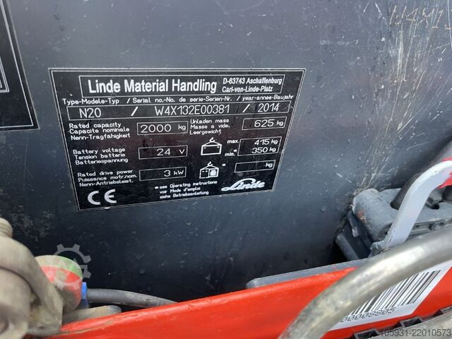 Low Level Order Picker Linde N20