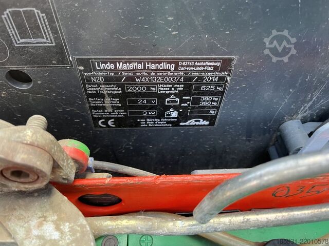 Low Level Order Picker Linde N20