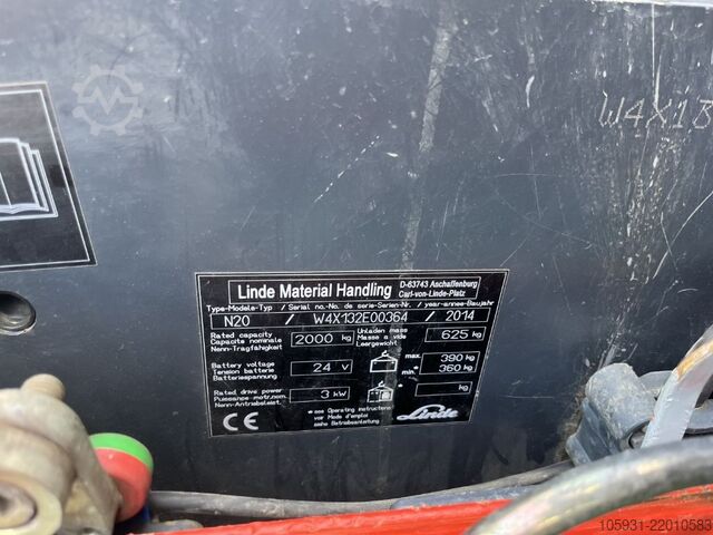 Low Level Order Picker Linde N20