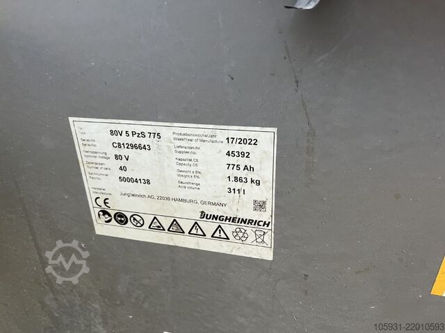 Electric 4-wheel forklift Jungheinrich EFGS30